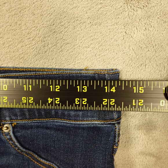 Spanx SPANXshape Original EveryWear Flare Jeans Women's small Petite Blue Denim - Picture 7 of 13